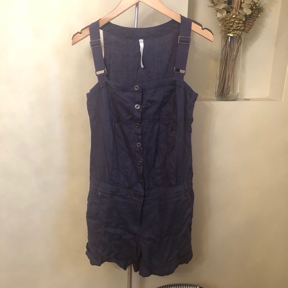 Firetrap Navy Blue Overalls